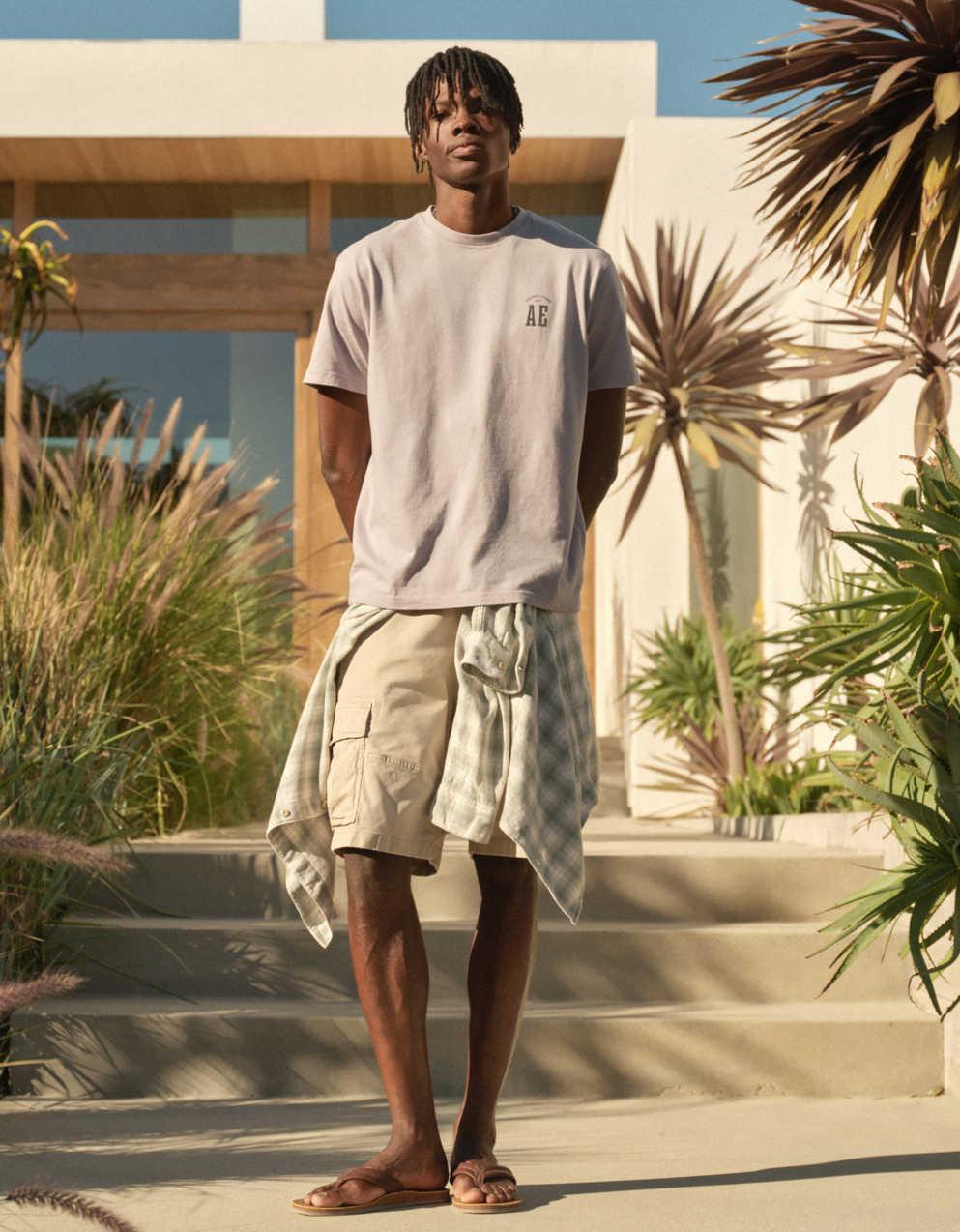 AE 10" Flex Lived-In Cargo Short