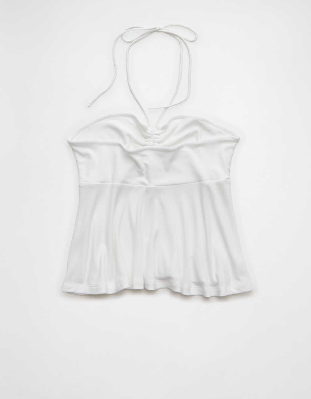 AE Soft & Sexy Halter Cinch Babydoll Top