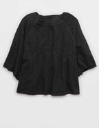 エアリーイッツカジュアルニットスラブTシャツ