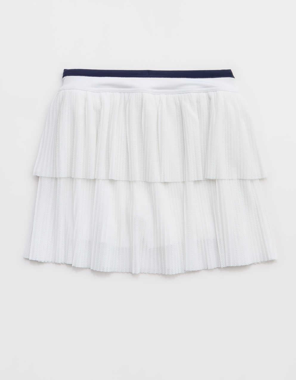 OFFLINE By Aerie Real Me Pleated Mesh Skort