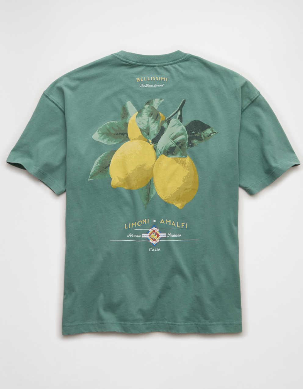 AE ボクシーフィット デスティネーション グラフィックTシャツ