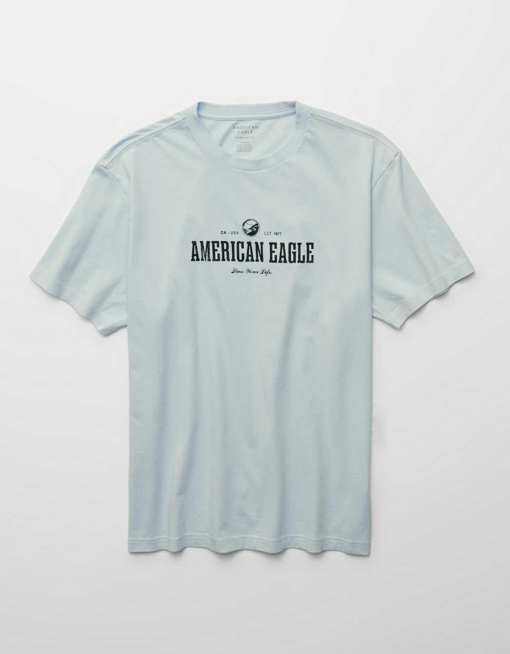 AE スタンダード・フィット・グラフィック・ロゴTシャツ