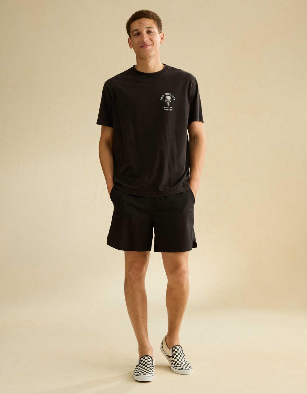 AE スタンダードフィット ハロウィン柄Tシャツ