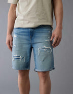 AE 9" AirFlex+ +TENCEL™ Fibers Patched Denim Short
