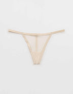 SMOOTHEZ Sheer Stripe Thong Underwear