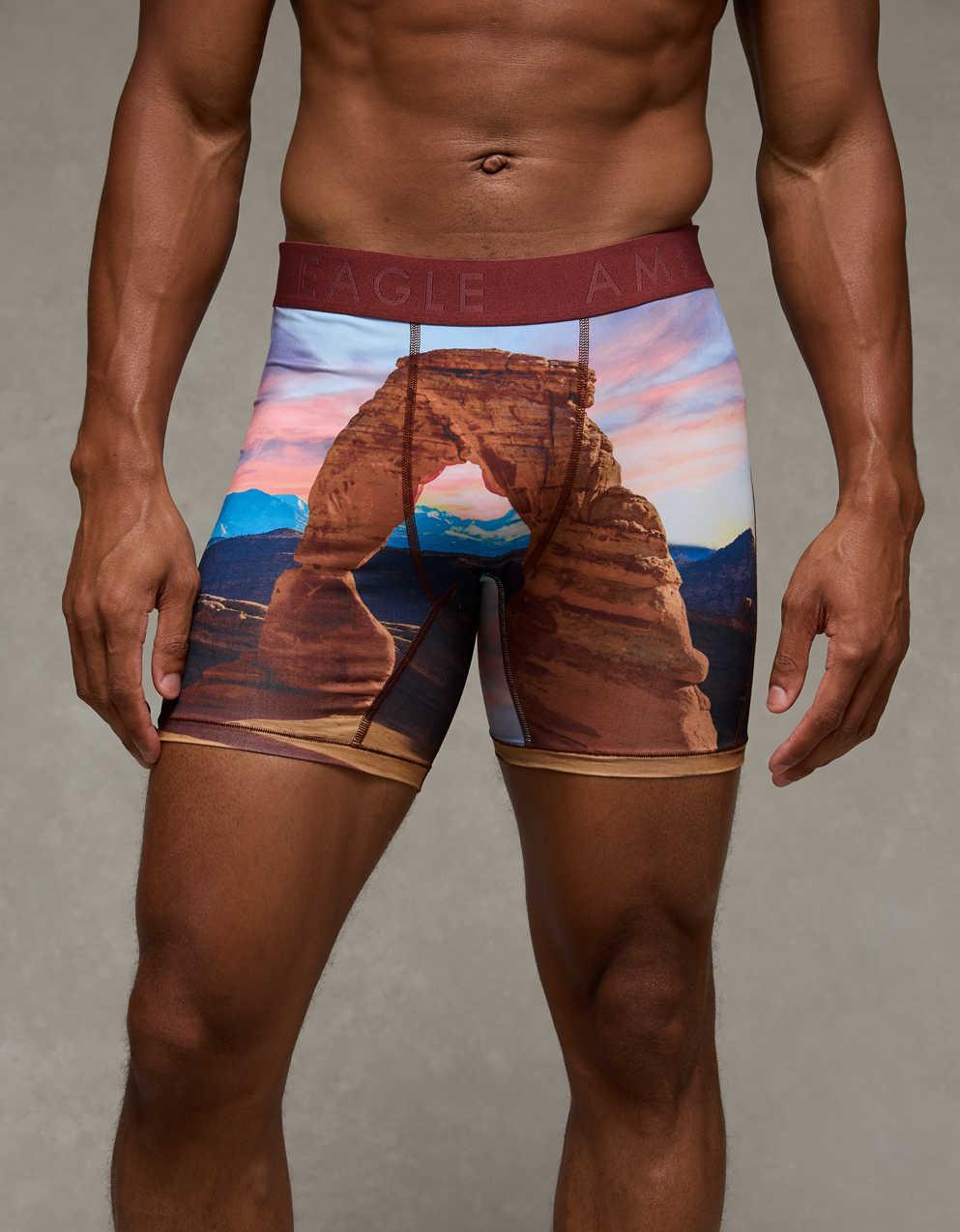 AEOメンズ・ナショナル・パーク6インチ・フレックス・ボクサー・ブリーフ