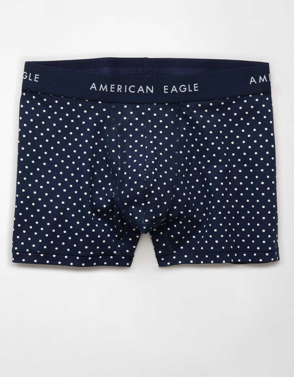 AEO Men's Polka Dots 4.5" Classic Boxer Brief