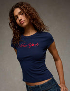 AE Hey Baby Cotton Slub Tee