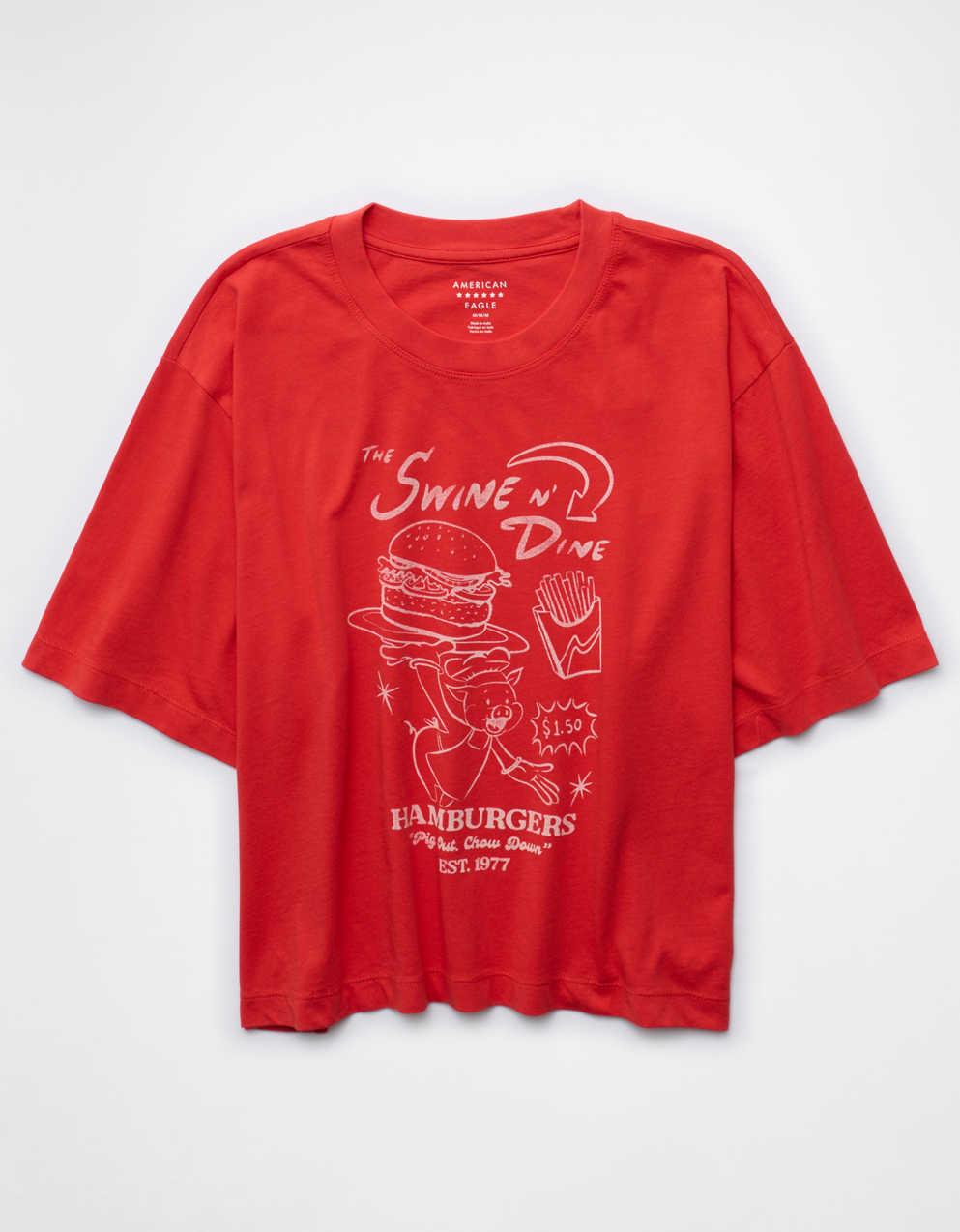 AE ボクシー・アメリカーナ・グラフィックTシャツ