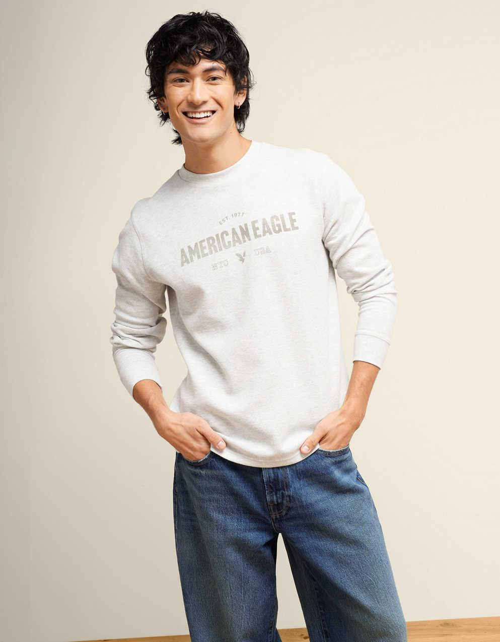 AE アイコン 長袖 サーマルTシャツ