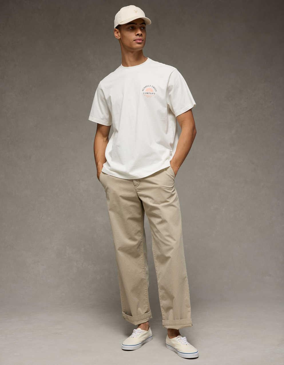 AE Standard Fit Food Graphic T-Shirt