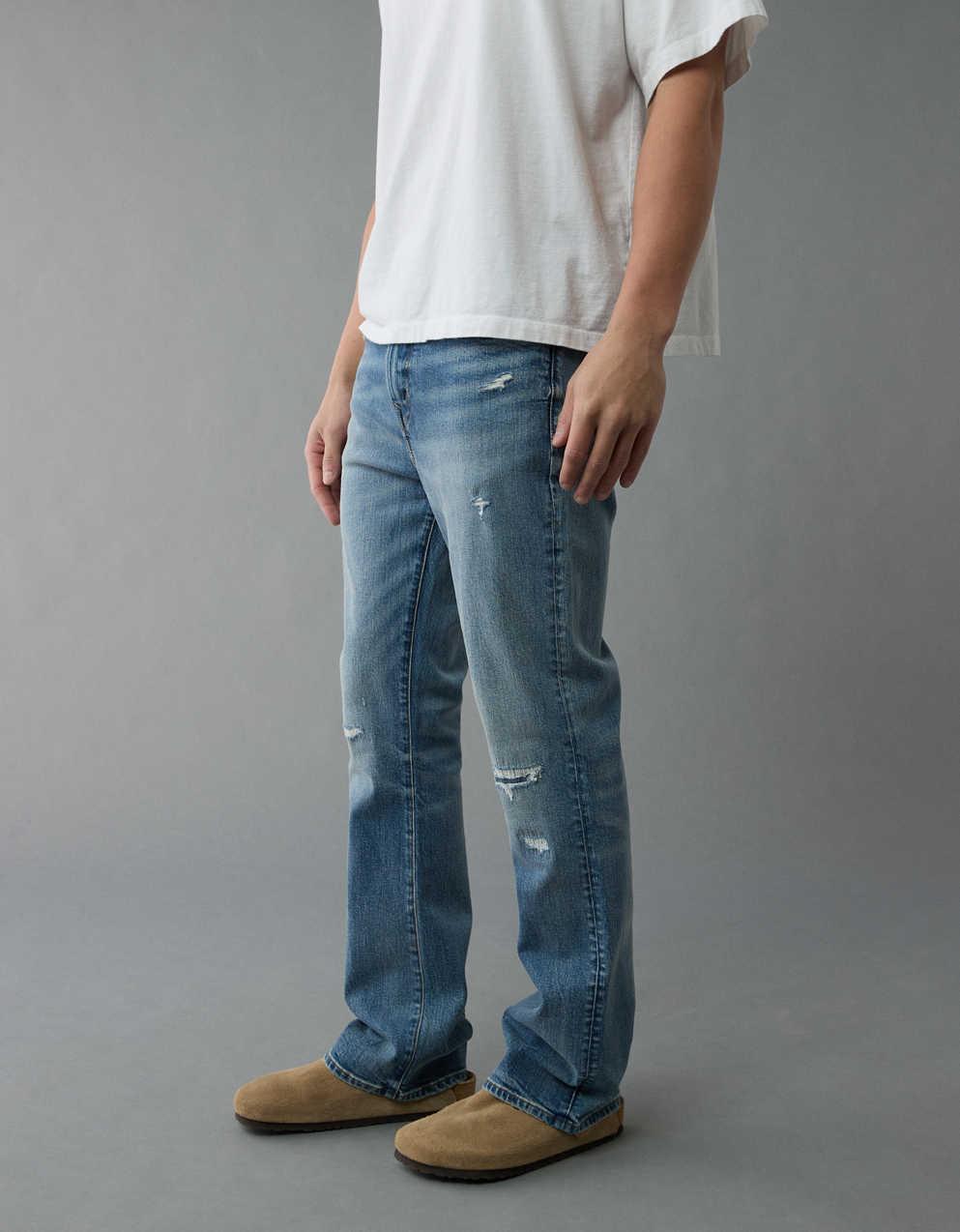 AE EasyFlex Patched Slim Bootcut Jean