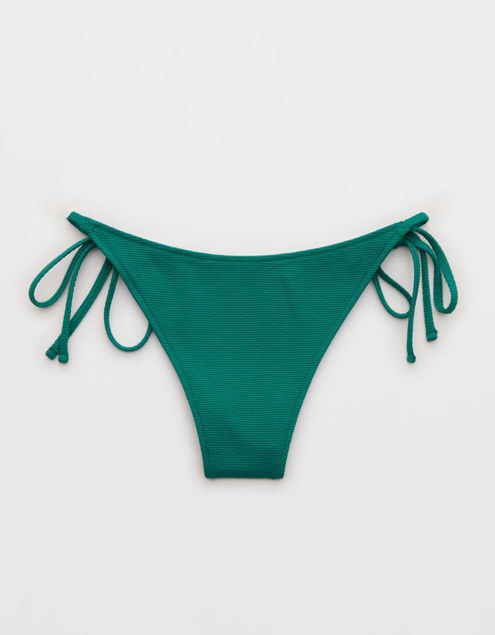 Aerie ピケ チーキエスト サイドタイ ビキニボトム