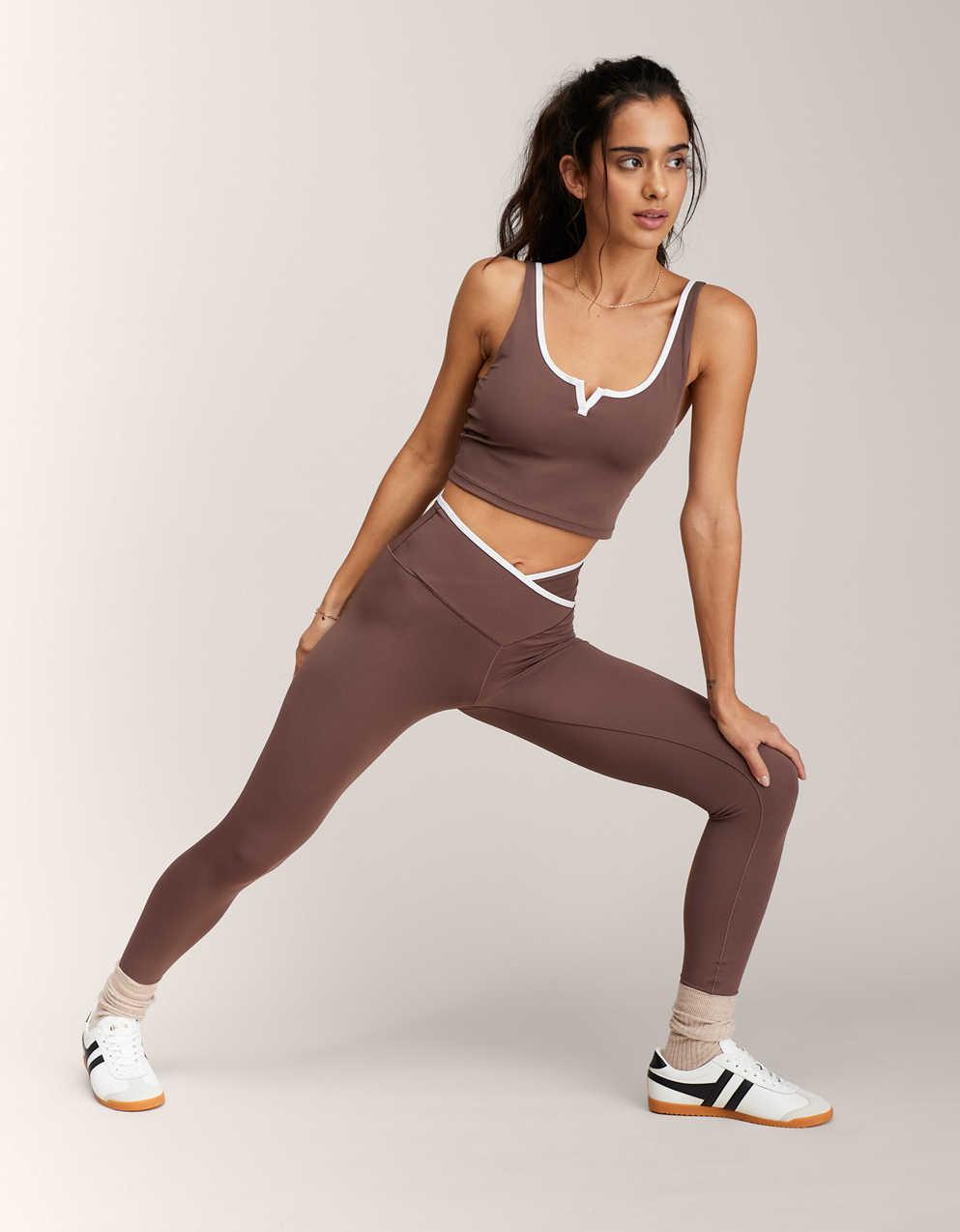 OFFLINE by Aerie Real Me ティップド・ローキー・ロングライン・スポーツブラ