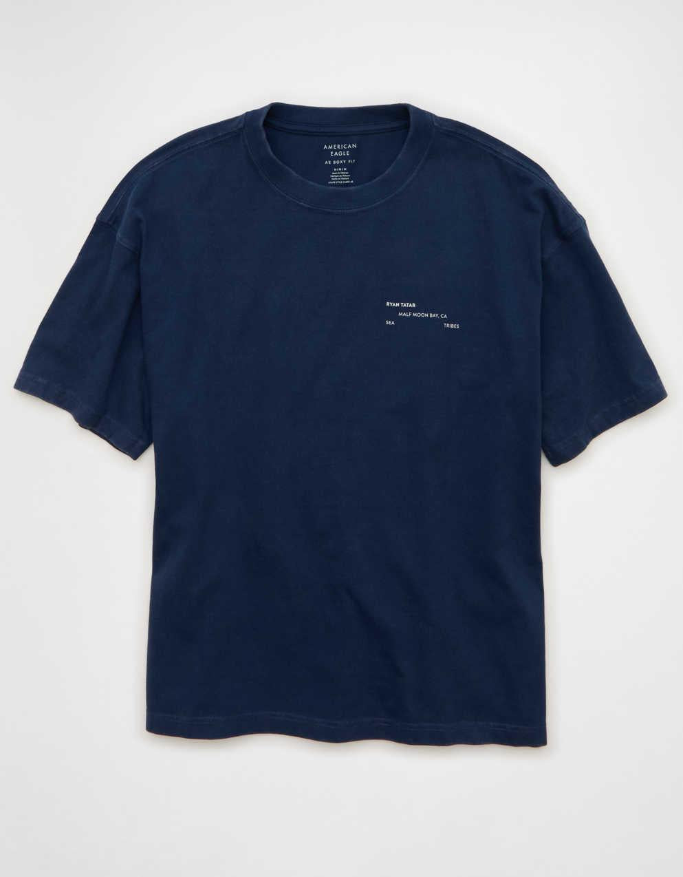 AE × ライアン・タタル ボックスフィット グラフィックTシャツ