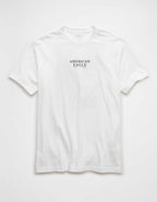 AEスタンダードフィットロゴグラフィックTシャツ