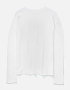 AEプラッシュ長袖VネックTシャツ